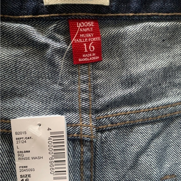 NEW Children’s Place Boy’s Loose Husky Jeans - Size 16 - Picture 5 of 5